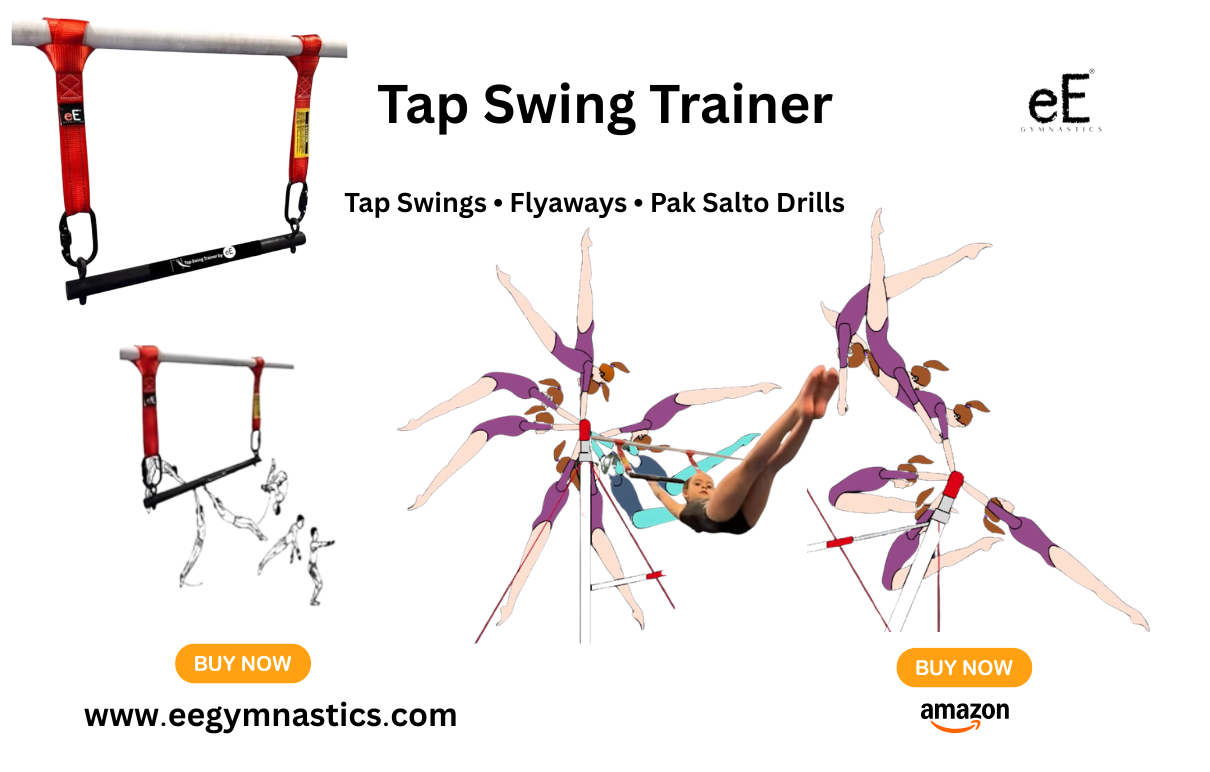 Tap Swing Trainer for tap swings, flyaways, and Pak Salto drills