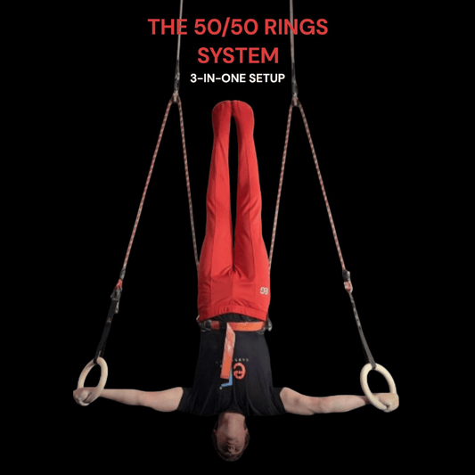The 50/50 Rings System 3-in-one Training Setup